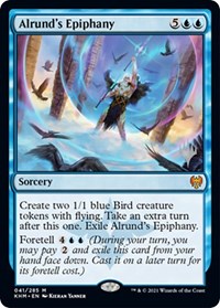 Alrund's Epiphany [Kaldheim Promos] | Lots Moore NSW