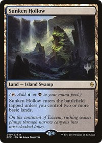 Sunken Hollow [Battle for Zendikar Promos] | Lots Moore NSW