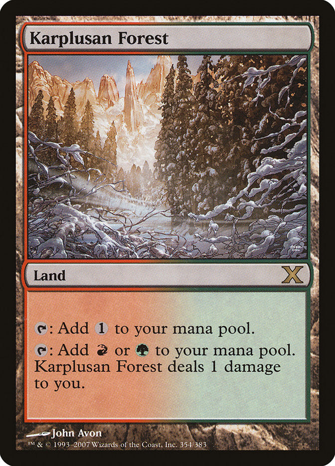 Karplusan Forest [Tenth Edition] | Lots Moore NSW