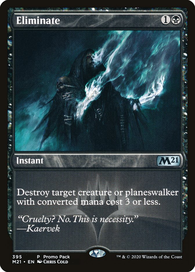 Eliminate (Promo Pack) [Core Set 2021 Promos] | Lots Moore NSW