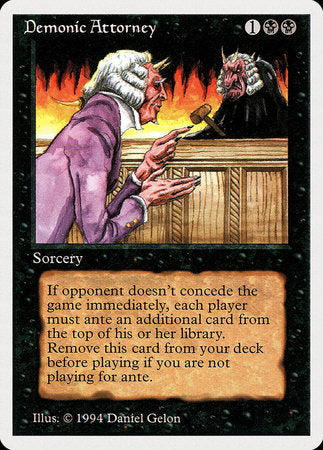 Demonic Attorney [Summer Magic / Edgar] | Lots Moore NSW