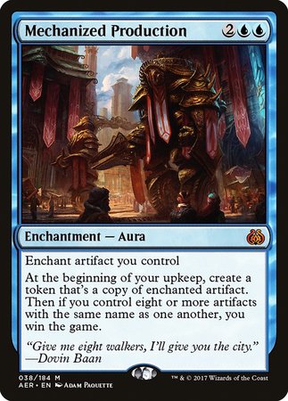 Mechanized Production [Aether Revolt] | Lots Moore NSW