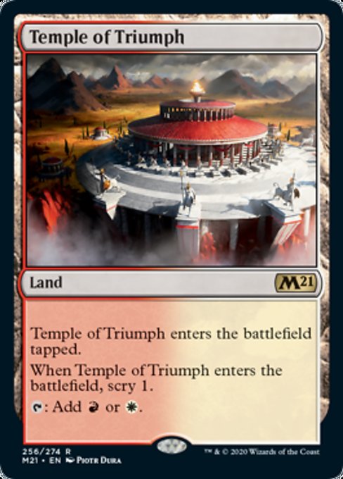 Temple of Triumph [Core Set 2021] | Lots Moore NSW