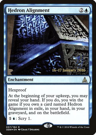 Hedron Alignment [Oath of the Gatewatch Promos] | Lots Moore NSW