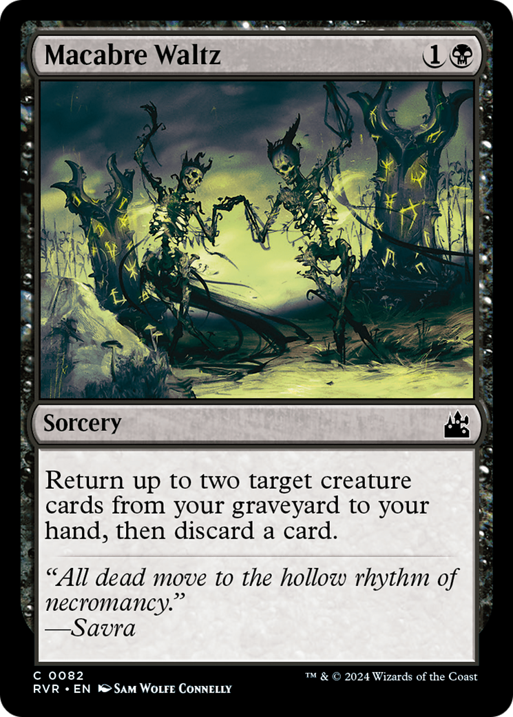 Macabre Waltz [Ravnica Remastered] | Lots Moore NSW