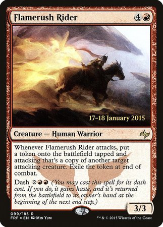 Flamerush Rider [Fate Reforged Promos] | Lots Moore NSW