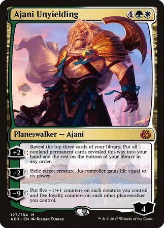Ajani Unyielding [Aether Revolt] | Lots Moore NSW