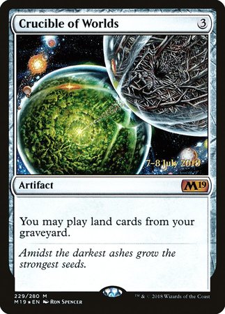 Crucible of Worlds [Core Set 2019 Promos] | Lots Moore NSW