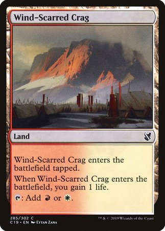 Wind-Scarred Crag [Commander 2019] | Lots Moore NSW