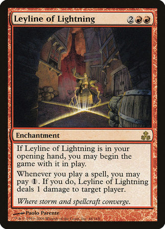 Leyline of Lightning [Guildpact] | Lots Moore NSW