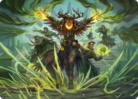 Witherbloom Command Art Card [Strixhaven: School of Mages Art Series] | Lots Moore NSW