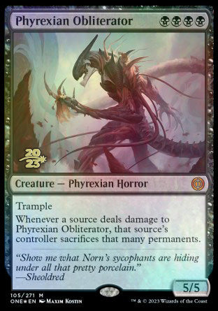 Phyrexian Obliterator [Phyrexia: All Will Be One Prerelease Promos] | Lots Moore NSW