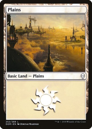 Plains (252) [Dominaria] | Lots Moore NSW