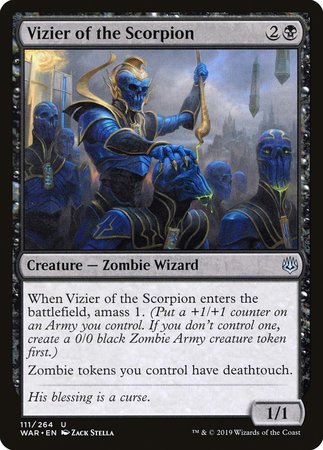 Vizier of the Scorpion [War of the Spark] | Lots Moore NSW