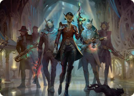 Family's Favor Art Card [Streets of New Capenna Art Series] | Lots Moore NSW