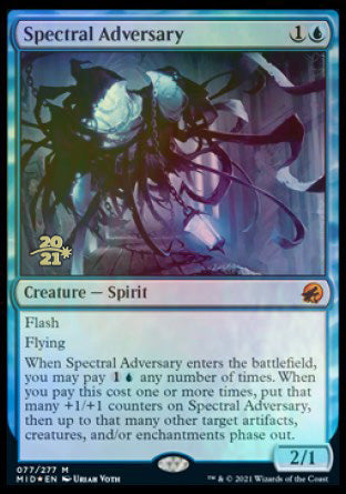 Spectral Adversary [Innistrad: Midnight Hunt Prerelease Promos] | Lots Moore NSW