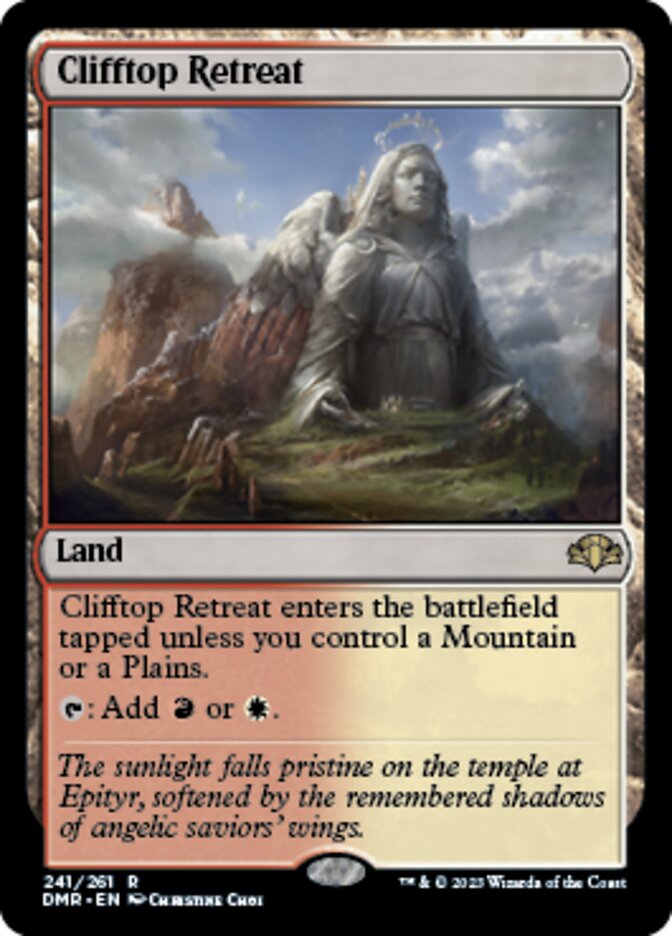 Clifftop Retreat [Dominaria Remastered] | Lots Moore NSW