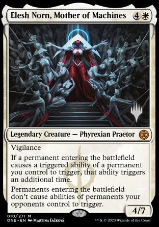 Elesh Norn, Mother of Machines (Promo Pack) [Phyrexia: All Will Be One Promos] | Lots Moore NSW