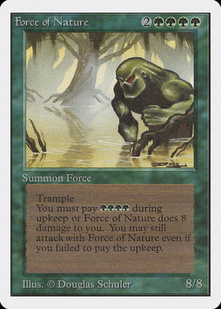 Force of Nature [Unlimited Edition] | Lots Moore NSW