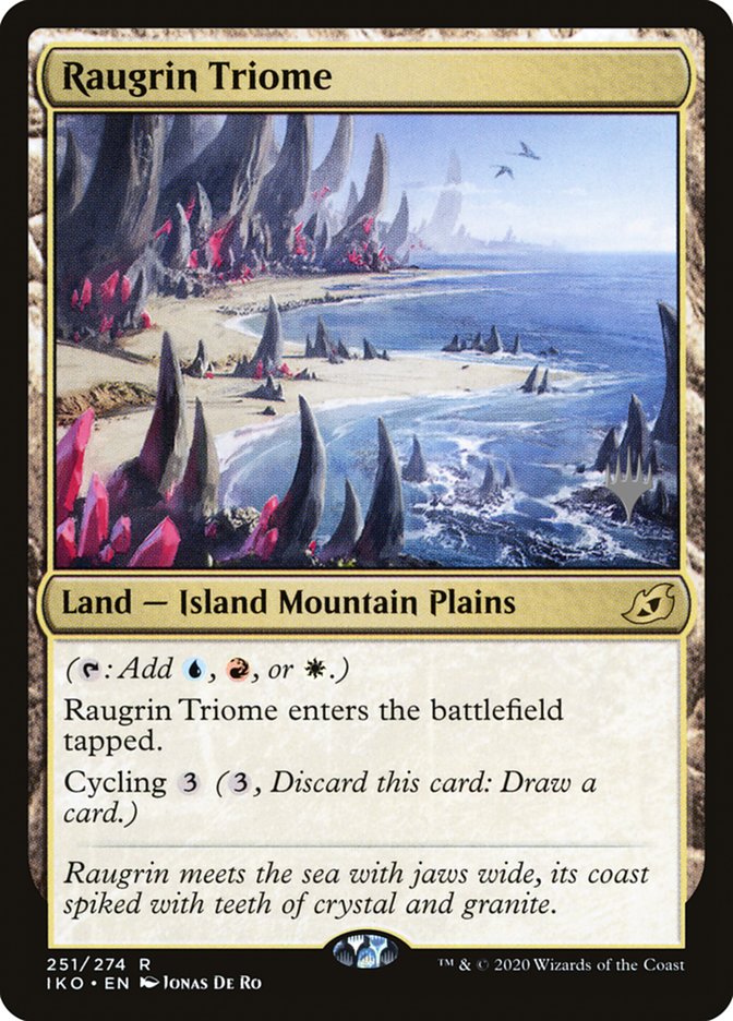 Raugrin Triome (Promo Pack) [Ikoria: Lair of Behemoths Promos] | Lots Moore NSW