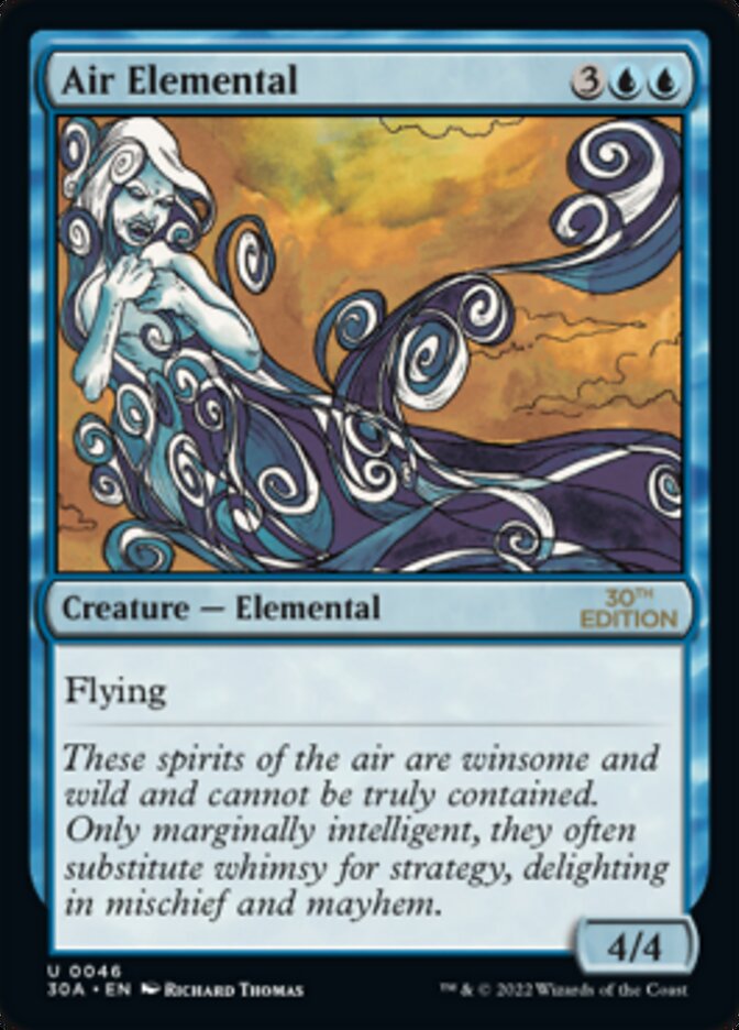 Air Elemental [30th Anniversary Edition] | Lots Moore NSW