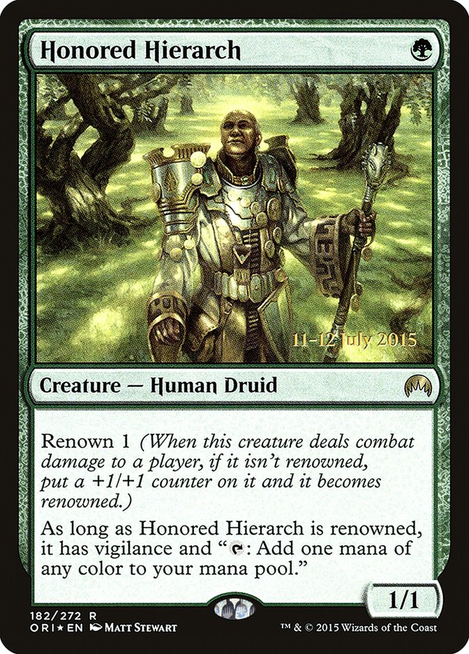 Honored Hierarch [Magic Origins Prerelease Promos] | Lots Moore NSW