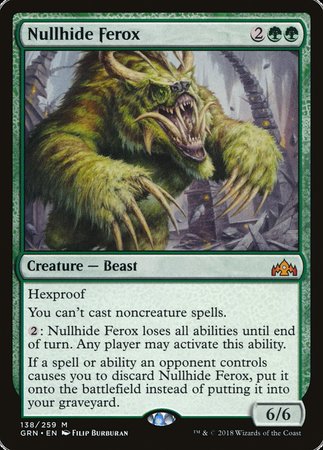 Nullhide Ferox [Guilds of Ravnica] | Lots Moore NSW