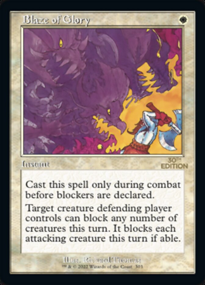 Blaze of Glory (Retro) [30th Anniversary Edition] | Lots Moore NSW