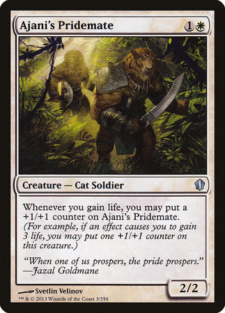 Ajani's Pridemate [Commander 2013] | Lots Moore NSW