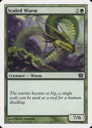 Scaled Wurm [Ninth Edition] | Lots Moore NSW