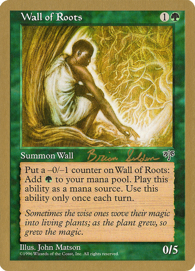 Wall of Roots (Brian Selden) [World Championship Decks 1998] | Lots Moore NSW
