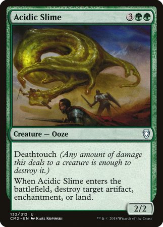 Acidic Slime [Commander Anthology Volume II] | Lots Moore NSW