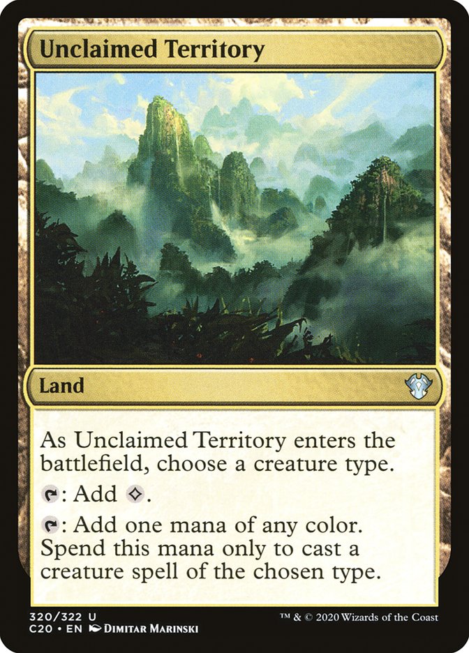 Unclaimed Territory [Commander 2020] | Lots Moore NSW