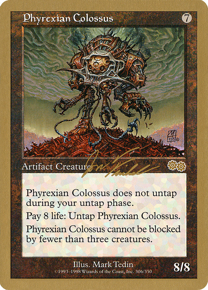 Phyrexian Colossus (Jon Finkel) [World Championship Decks 2000] | Lots Moore NSW