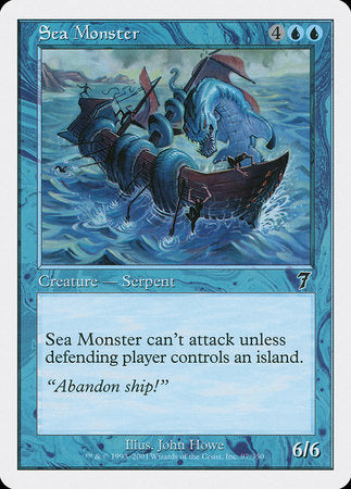 Sea Monster [Seventh Edition] | Lots Moore NSW