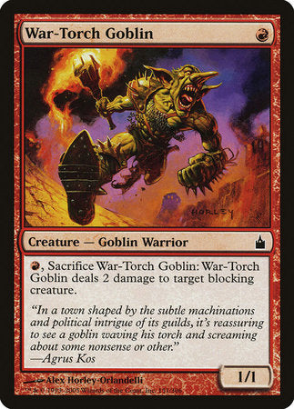 War-Torch Goblin [Ravnica: City of Guilds] | Lots Moore NSW