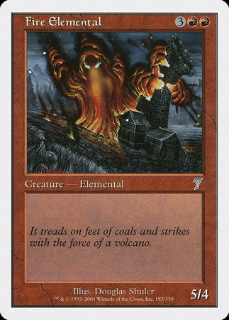 Fire Elemental [Seventh Edition] | Lots Moore NSW