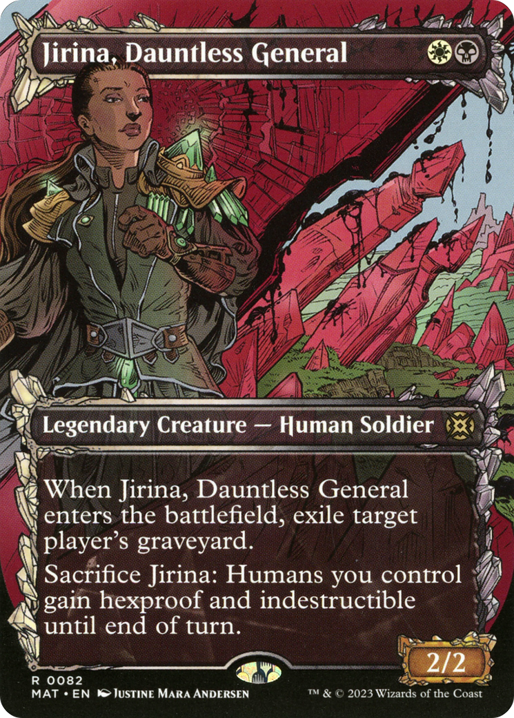 Jirina, Dauntless General (Showcase) [March of the Machine: The Aftermath] | Lots Moore NSW