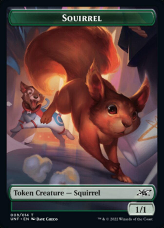 Squirrel Token [Unfinity Tokens] | Lots Moore NSW