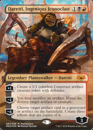 Daretti, Ingenious Iconoclast [Mythic Edition] | Lots Moore NSW