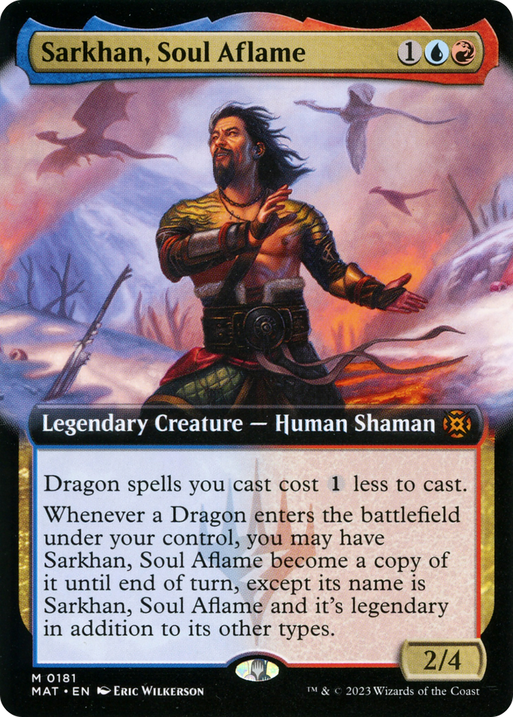 Sarkhan, Soul Aflame (Extended Art) [March of the Machine: The Aftermath] | Lots Moore NSW