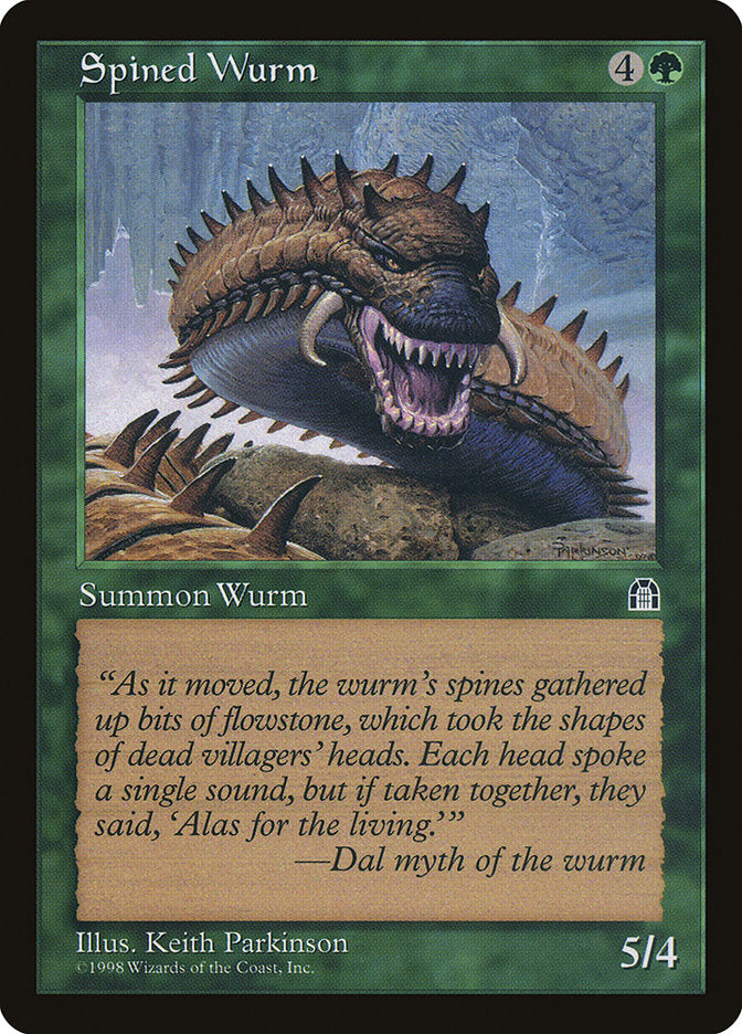 Spined Wurm [Stronghold] | Lots Moore NSW