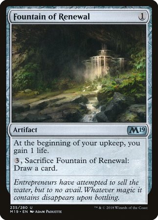 Fountain of Renewal [Core Set 2019] | Lots Moore NSW
