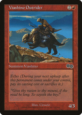 Viashino Outrider [Urza's Saga] | Lots Moore NSW