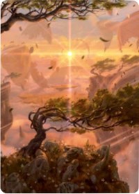 Windswept Heath Art Card [Zendikar Rising Art Series] | Lots Moore NSW