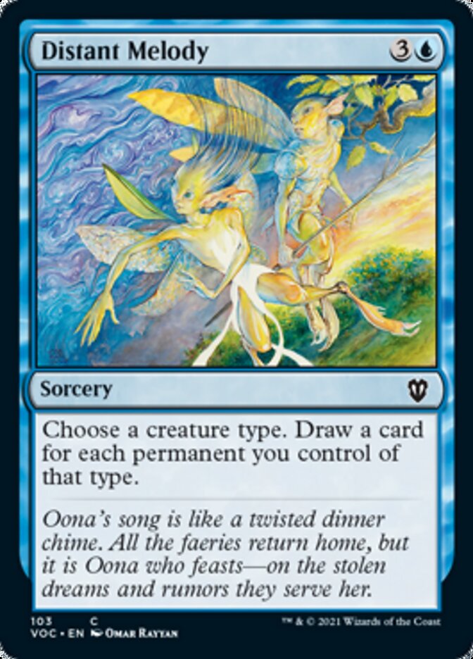Distant Melody [Innistrad: Crimson Vow Commander] | Lots Moore NSW