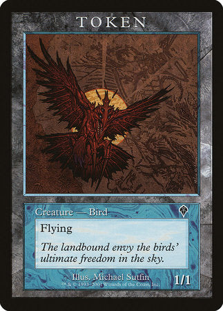 Bird Token (Invasion) [Magic Player Rewards 2001] | Lots Moore NSW