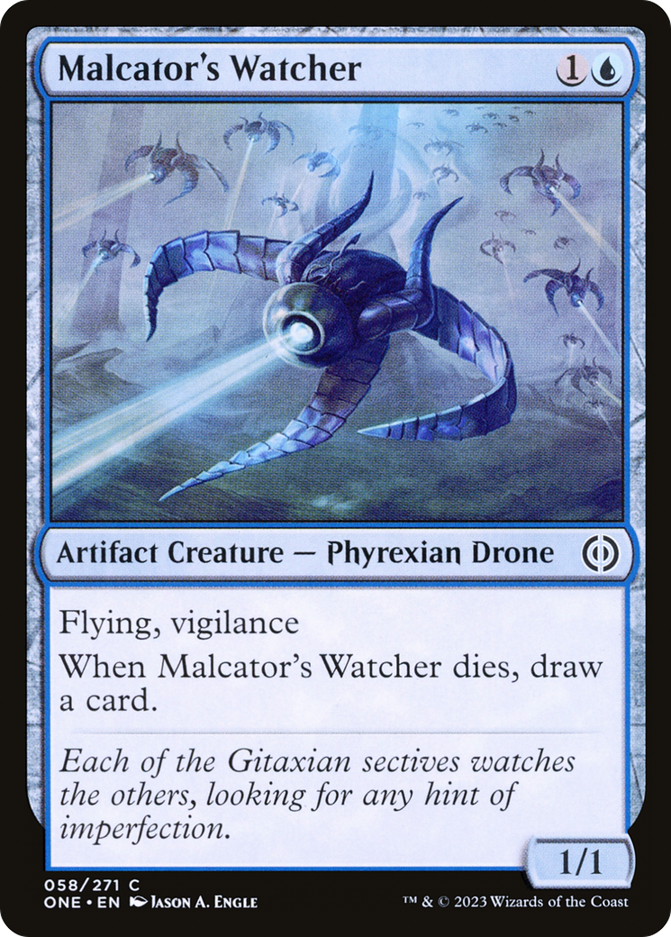 Malcator's Watcher [Phyrexia: All Will Be One] | Lots Moore NSW