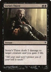 Sorin's Thirst [Duel Decks: Sorin vs. Tibalt] | Lots Moore NSW