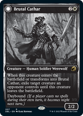 Brutal Cathar // Moonrage Brute [Innistrad: Double Feature] | Lots Moore NSW